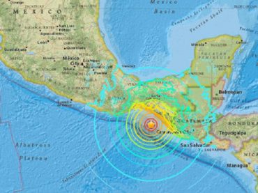 Sismo registrado en México ha sido de magnitud 8.4.
