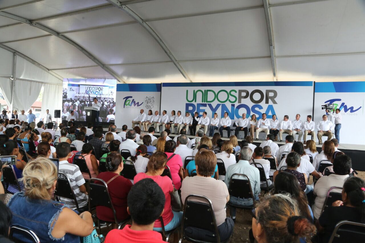 Generará “Unidos por Reynosa” condiciones de seguridad y bienestar social.