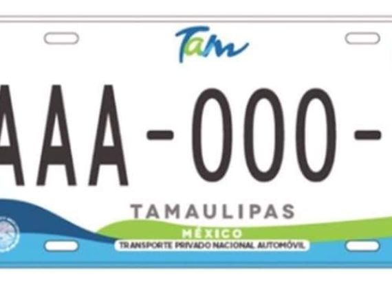 2019 ARRANCA CON NUEVAS PLACAS PARA #TAMAULIPAS A $1451.20 PESOS