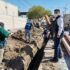 Sustituye la COMAPA Reynosa línea de drenaje en la Rodríguez
