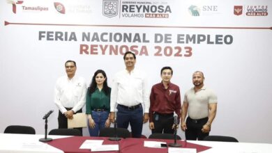 ANUNCIÓ ALCALDE FERIA NACIONAL DE EMPLEO, REYNOSA 2023