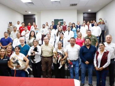 INAUGURAN ESTADO Y MUNICIPIO JORNADA NACIONAL DE VACUNACIÓN ANTIRRÁBICA 2023 EN REYNOSA