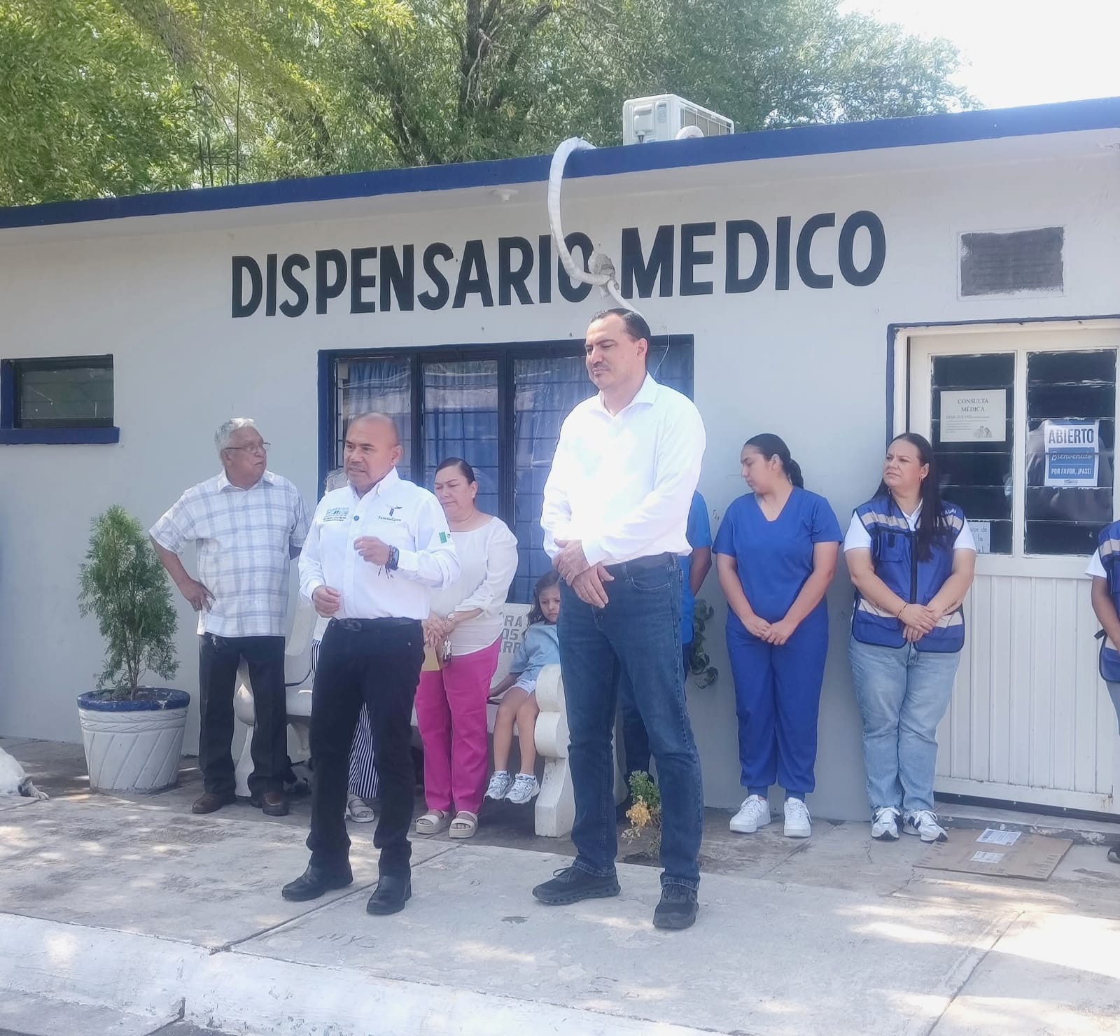INAUGURAN NUEVO DISPENSARIO MÉDICO EN EL POBLADO LOS GUERRA