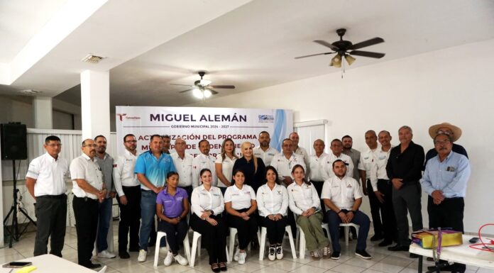 EXITOSAS MESAS DE TRABAJO PARA LA ACTUALIZACIÓN DEL PROGRAMA DE ORDENAMIENTO TERRITORIAL Y DESARROLLO URBANO DE MIGUEL ALEMÁN