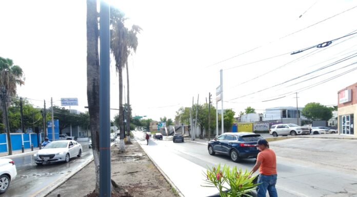 ES IMPARABLE MANTENIMIENTO DE AVENIDAS EN REYNOSA