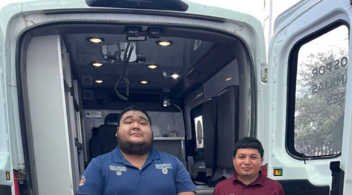 NACE BEBÉ A BORDO DE AMBULANCIA EN DÍAZ ORDAZ