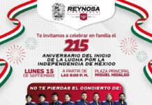 CELEBRARÁ GOBIERNO MUNICIPAL 215 ANIVERSARIO DE LA LUCHA POR LA INDEPENDENCIA DE MÉXICO
