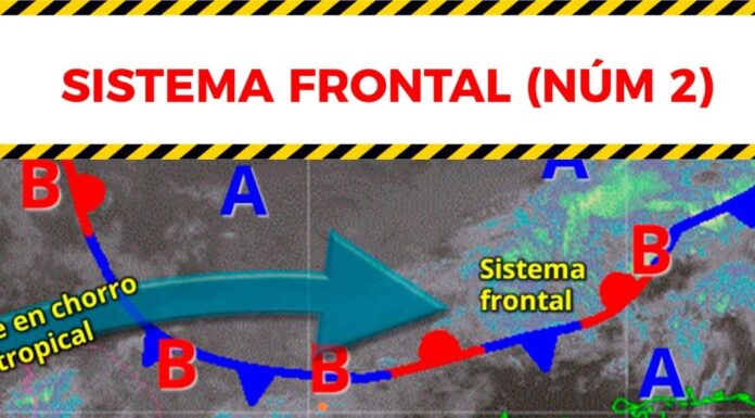 ARRIBAN LLUVIAS A REYNOSA POR EL FRENTE FRÍO NÚMERO 2