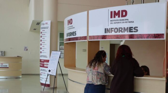 INVITA EL GOBIERNO DE REYNOSA A FORMAR PARTE DEL POLIDEPORTIVO REYNOSA