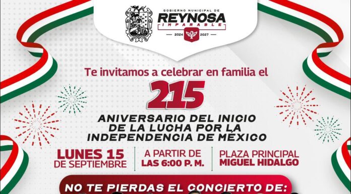 ALEGRARÁN LOS RECODITOS LA NOCHE DEL 15 DE SEPTIEMBRE EN #Reynosa