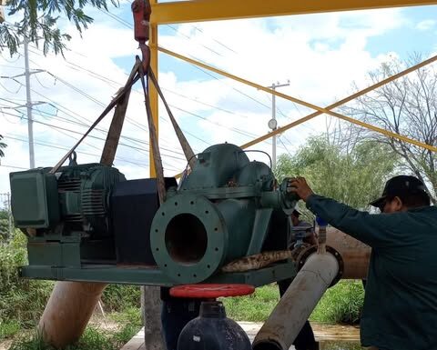 CONCLUYÓ COMAPA SUSTITUCIÓN DE EQUIPO EN LA PLANTA RANCHO GRANDE