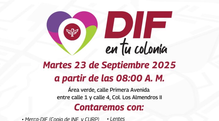 LLEVARÁ DIF-REYNOSA BENEFICIOS GRATUITOS A LA COLONIA LOS ALMENDROS II