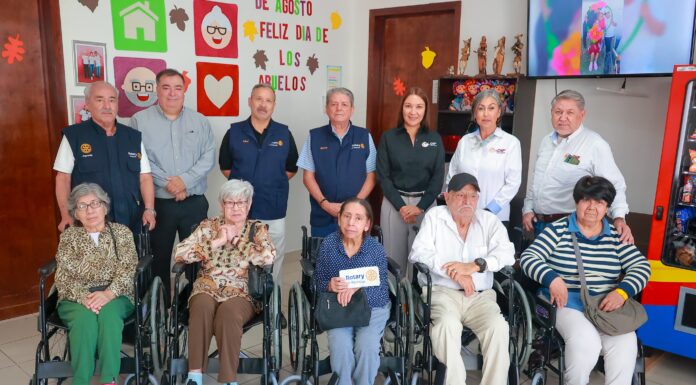 DIF-REYNOSA RECIBE DONACIÓN DE SILLAS DE RUEDAS POR PARTE DEL CLUB ROTARIO REYNOSA