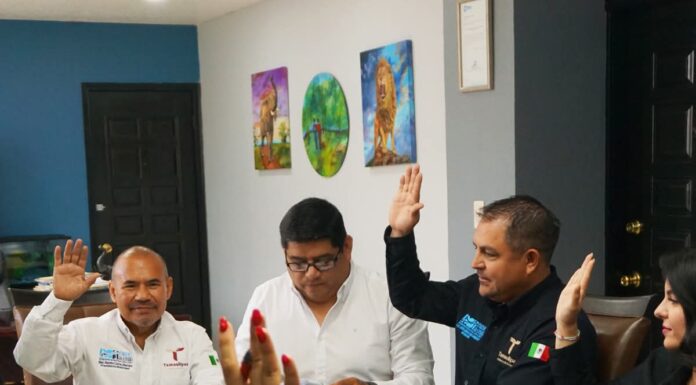 EN MIGUEL ALEMÁN INSTALAN COMITÉ DE FESTEJOS POR SU 75 ANIVERSARIO