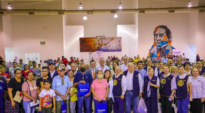 SUMAN ALCALDE CARLOS PEÑA ORTIZ, DIF-REYNOSA, CLUB ROTARIO Y STARKEY ESFUERZOS POR LA SALUD AUDITIVA