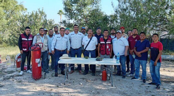 RECIBIÓ PERSONAL DE COMAPA CAPACITACIÓN DE USO Y MANEJO DE EXTINTORES