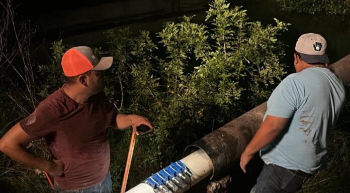 SOLUCIONÓ COMAPA FUGA DE AGUA POTABLE EN LA COLONIA AMPLIACIÓN DELICIAS