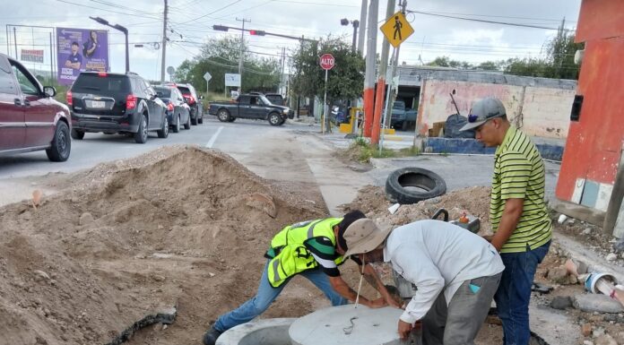 REALIZÓ COMAPA TRABAJOS DE MANTENIMIENTO EN LA COLONIA LAS CUMBRES
