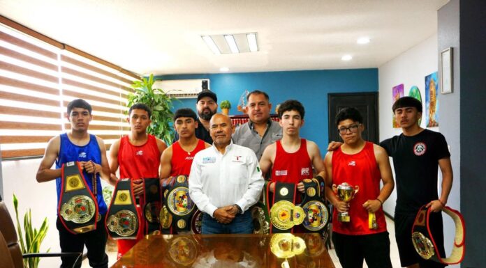 “NUESTROS BOXEADORES ESTÁN LISTOS PARA REPRESENTAR A MIGUEL ALEMÁN Y TAMAULIPAS; Y NOSOTROS ESTAMOS LISTOS PARA APOYARLOS”: BIOL. RAMIRO CORTEZ BARRERA
