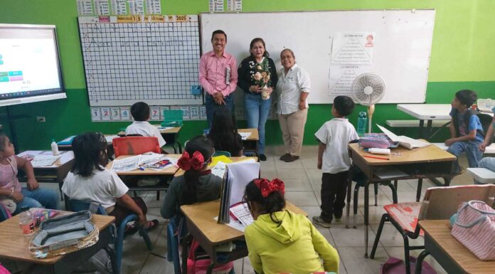 REFUERZAN AUTORIDADES EDUCATIVAS COMPROMISO CON LA CALIDAD ESCOLAR EN DÍAZ ORDAZ