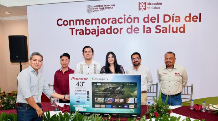 ALCALDESA NATALY GARCÍA CELEBRA CON TRABAJADORES POR EL DÍA DEL TRABAJADOR DE LA SALUD