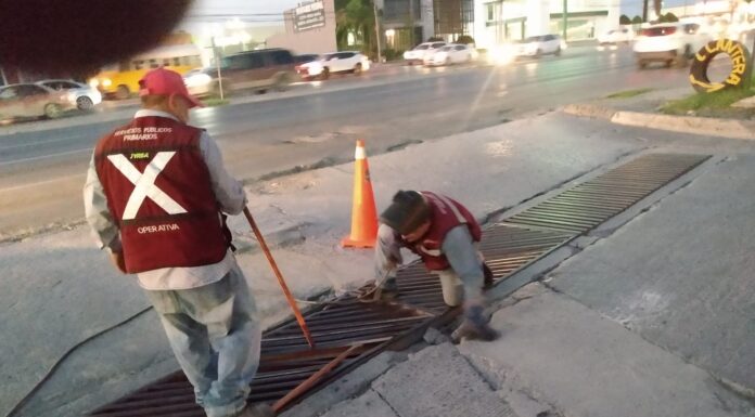 REYNOSA FORTALECE INFRAESTRUCTURA PLUVIAL CON ACCIONES INMEDIATAS EN CASA BELLA