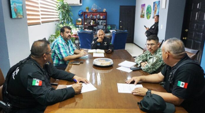 EN REUNIÓN DE SEGURIDAD, ESTABLECEN DÍAS Y HORARIOS PARA BRINDAR VIGILANCIA A FAMILIAS QUE VISITARÁN LOS PANTEONES DE MIGUEL ALEMÁN ESTE FIN DE SEMANA