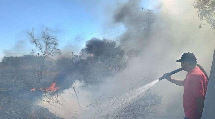 ATIENDEN CON RAPIDEZ DOS INCENDIOS EN DISTINTOS PUNTOS DE CAMARGO