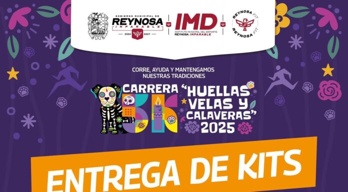 TODO LISTO PARA CELEBRAR LA CARRERA HUELLAS, VELAS Y CALAVERAS ESTE 2 DE NOVIEMBRE