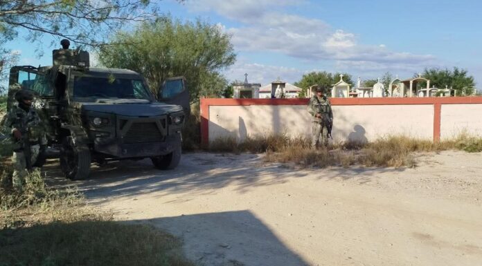 GARANTIZA EJÉRCITO MEXICANO Y GUARDIA ESTATAL SEGURIDAD EN LOS PANTEONES LOCALES Y EN ÁREA RURAL