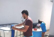 REPARTEN GOBIERNO MUNICIPAL Y COMAPA PIPAS DE AGUA EN DIFERENTES SECTORES DE LA CIUDAD
