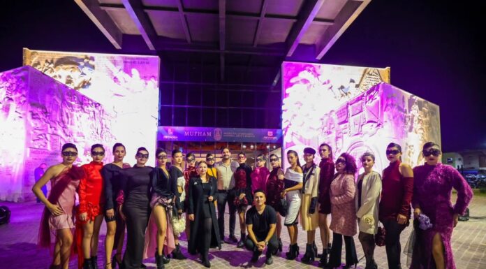 DESTACÓ MUESTRA DE ALTA COSTURA EN EL MUSEO DEL FERROCARRIL