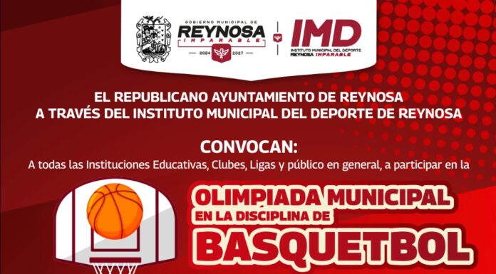 CONVOCA CARLOS PEÑA ORTIZ A PARTICIPAR EN LA OLIMPIADA MUNICIPAL