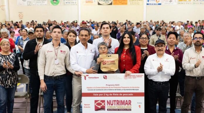 NATALY GARCÍA ENCABEZA ENTREGA DEL PROGRAMA NUTRIMAR-COMÚN EN BENEFICIO DE MÁS DE 800 FAMILIAS DIAZORDACENSES