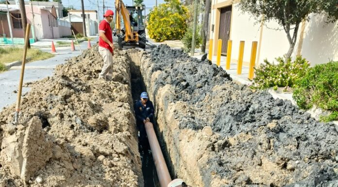 INICIÓ COMAPA REHABILITACIÓN DE DRENAJE SANITARIO EN LA COLONIA PARAÍSO