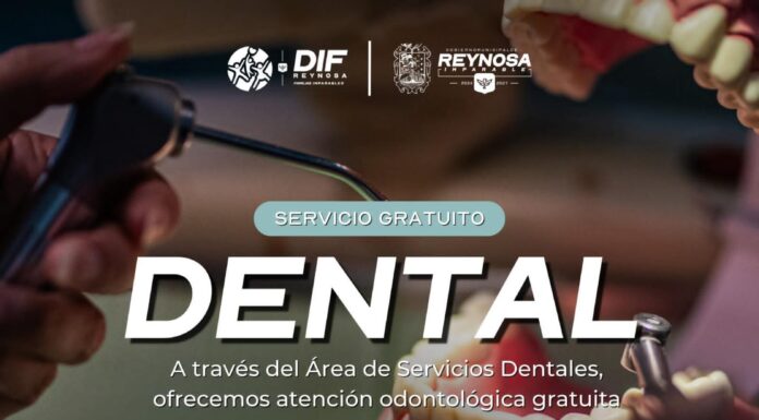 FORTALECE DIF-REYNOSA LA ATENCIÓN DENTAL GRATUITA PARA LAS FAMILIAS