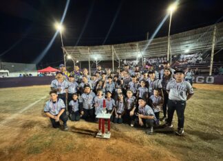 ROCKIES DE CAMARGO CELEBRAN DOBLE CAMPEONATO INFANTIL CON CARAVANA ESTE LUNES