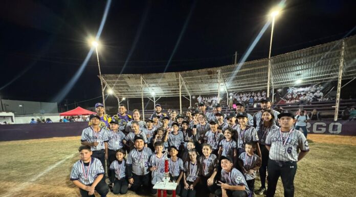 ROCKIES DE CAMARGO CELEBRAN DOBLE CAMPEONATO INFANTIL CON CARAVANA ESTE LUNES