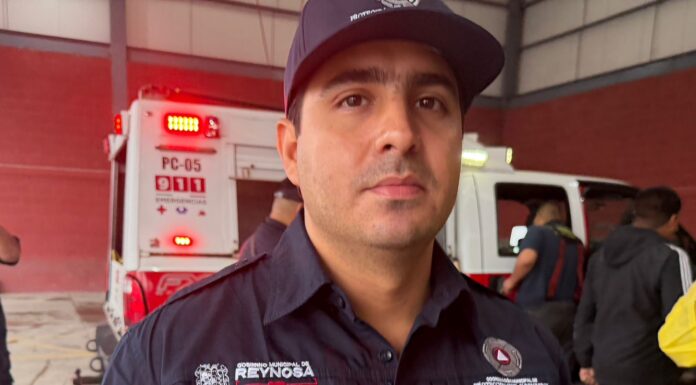 PROTECCIÓN CIVIL Y BOMBEROS DE REYNOSA LLAMA A MANEJAR CON RESPONSABILIDAD ANTE LLUVIAS