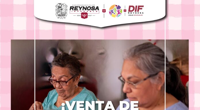 ABUELITAS de CASAS CLUB DE DIF-REYNOSA INVITAN A LA COMUNIDAD A VENTA DE MANUALIDADES