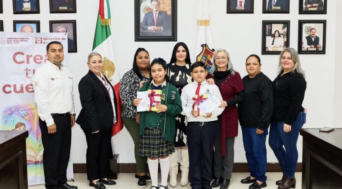 PREMIAN A GANADORES DE CONCURSO INFANTIL “CREA TU CUENTO”