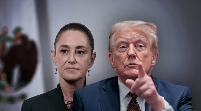 “TRUMP LANZA ULTIMÁTUM: ‘MÉXICO NOS ENTREGA EL AGUA O LE PONGO IMPUESTOS MAÑANA’”