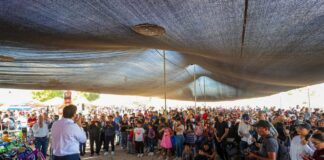 CONVIVIÓ ALCALDE CARLOS PEÑA ORTIZ CON MÁS DE 2 MIL 500 HABITANTES DE VILLAS DE ESMERALDA