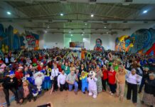 CELEBRA DIF-REYNOSA CONVIVENCIA NAVIDEÑA CON MÁS DE MIL ABUELITOS Y RECONOCE SU PAPEL FUNDAMENTAL EN LA COMUNIDAD