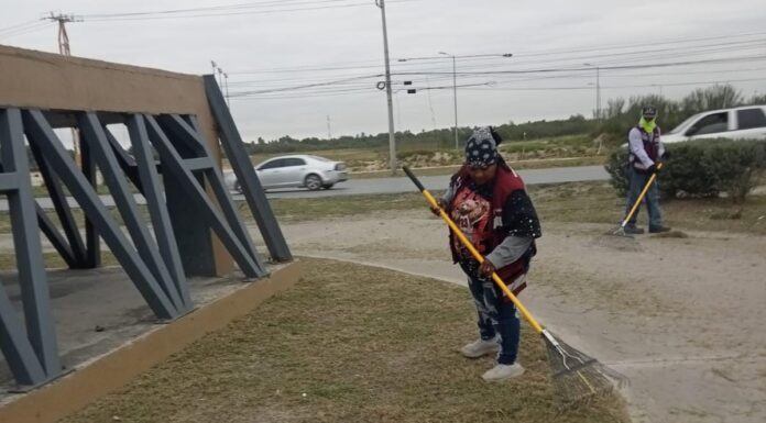 CON MANTENIMIENTO Y LIMPIEZA, GOBIERNO DE REYNOSA FORTALECE ESPACIOS PÚBLICOS