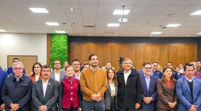 ATESTIGUARON GOBERNADOR AMÉRICO VILLARREAL ANAYA Y ALCALDE CARLOS PEÑA ORTIZ INTEGRACIÓN DEL PRIMER CLÚSTER ELÉCTRICO-ELECTRÓNICO