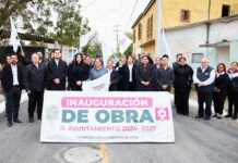 INAUGURA NATALY GARCÍA DÍAZ PAVIMENTACIÓN DE CALLE MIGUEL ALEMÁN