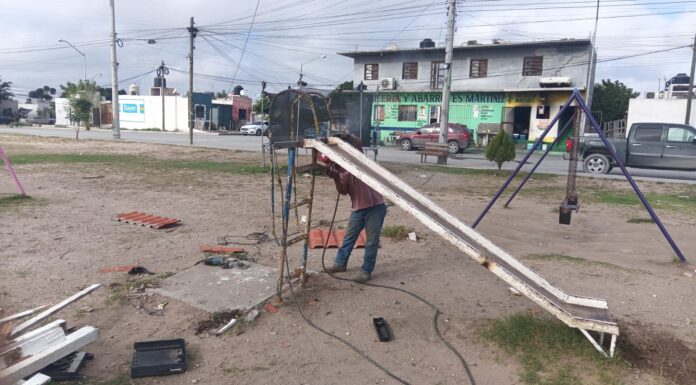 GOBIERNO DE CARLOS PEÑA ORTIZ REFUERZA EL EMBELLECIMIENTO DE PLAZAS PÚBLICAS EN REYNOSA