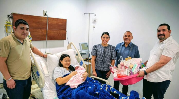 MIGUEL ALEMÁN CELEBRA EL NACIMIENTO DE LA PRIMERA BEBÉ DEL 2026