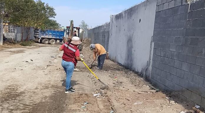 PROMUEVE GOBIERNO DE REYNOSA ENTORNOS LIMPIOS PARA EL BIENESTAR DE LAS FAMILIAS